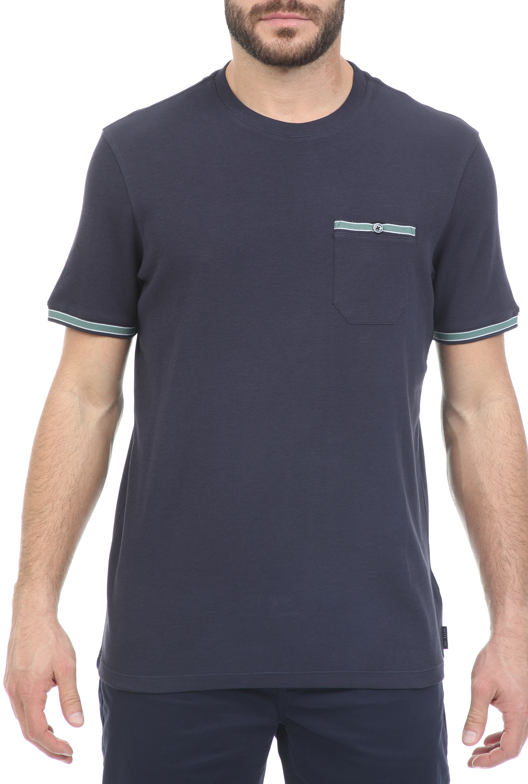 Ανδρικά/Ρούχα/Μπλούζες/Κοντομάνικες TED BAKER - Ανδρικό t-shirt TED BAKER KHAOS μπλε